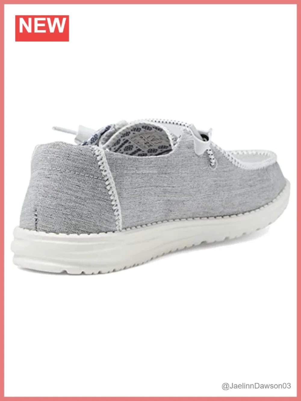 Women's Wendy Boho Stitch Slip-On Shoes, Memory Foam, Lightweight